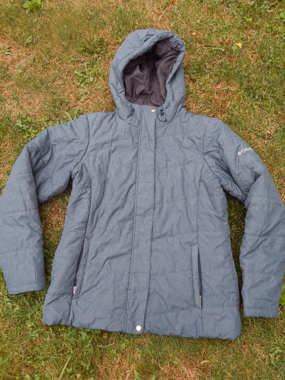 Columbia Insulated Hooded Jacket Coat Womens Size Large